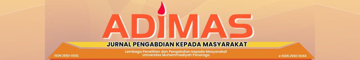 JURNAL PENGABDIAN KEPADA MASYARAKAT | ADIMAS UMPO